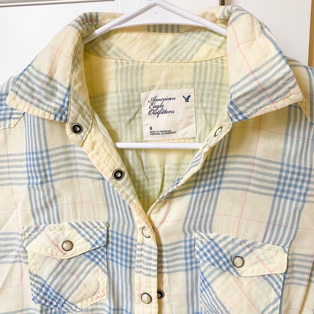 American Eagle Button Down - image 1